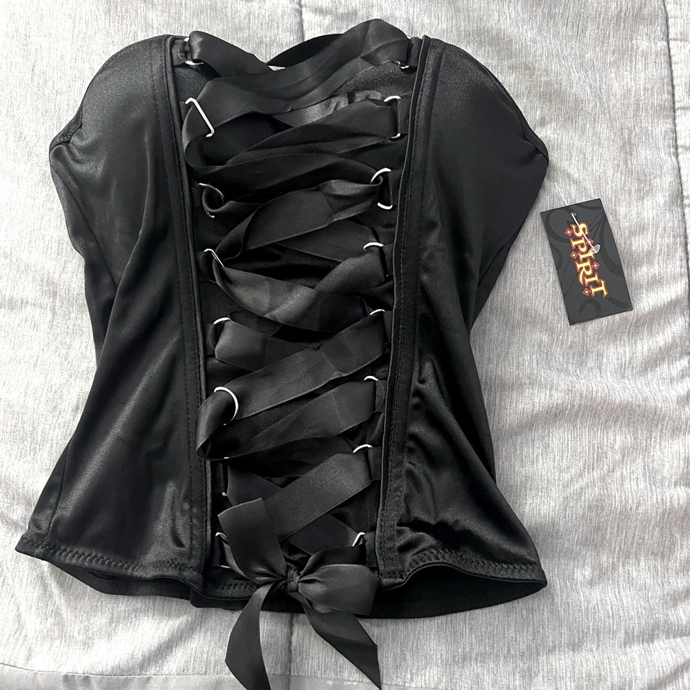 Cute black corset